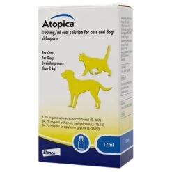 Atopica Oral Solution For Cats And Dogs - 17ml