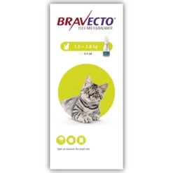 Bravecto Spot-On For Small Cats