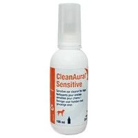 CleanAural Sensitive Dog Ear Cleaner - 100ml