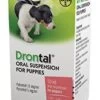 Drontal Puppy Suspension - 100ml -Healthy Pets Shop drontal puppy 1