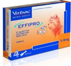 EffiPro Spot-On Small Dog - 4 Pack