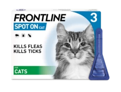 Frontline Spot-On Flea & Tick Treatment Cat - 3 Pack -Healthy Pets Shop frontline cat 3 1