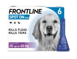 Frontline Spot-On Flea & Tick Treatment Dog 20-40kg - 6 Pack