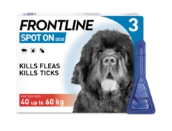 Frontline Spot-On Flea & Tick Treatment Dog 40-60kg - 3 Pack