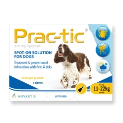 Prac-tic Spot-On For Medium Dogs - 3 Pack