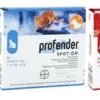 Profender For Small Cats - 2 Pipettes -Healthy Pets Shop profender pro05all