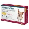 Simparica Trio For Dogs 3mg - 6 Pack -Healthy Pets Shop simparica trio dog 1.25 2.5kg 1