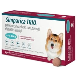 Simparica Trio For Dogs 24mg - 3 Pack