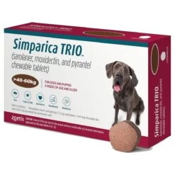 Simparica Trio For Dogs 72mg - 6 Pack